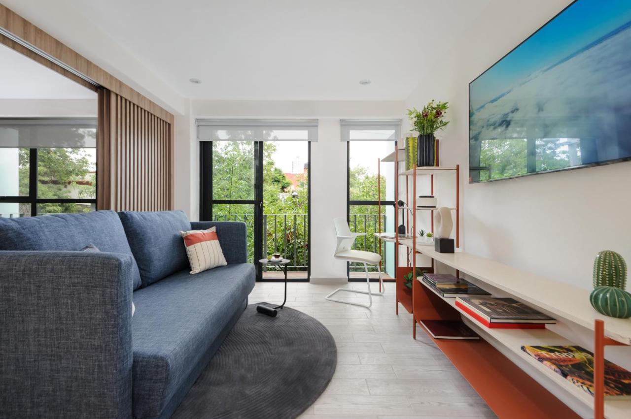 Choapan 28 - Lux Apartments In Condesa 멕시코 시 외부 사진